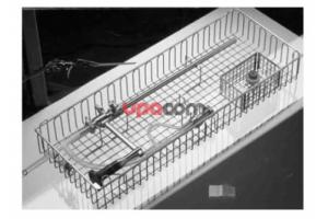 Корзинка для обработки операционных лапароскопов, габариты (Д x Ш x В) 458 x 172 x 73 мм