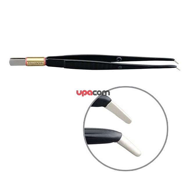 Пинцет биполярный Bowa NON-Stick-Cold изогнутый 6х1мм L=160мм