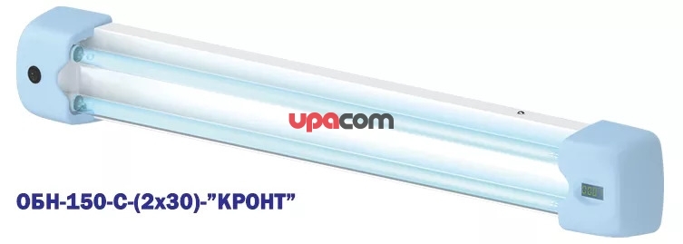 Облучатель ультрафиолетовый бактерицидный настенный - ОБН-150-С-(2х30) со счетчиком