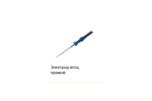 Электрод-игла прямой антипригар 0.8х23мм, для 4мм, длина 65 мм
