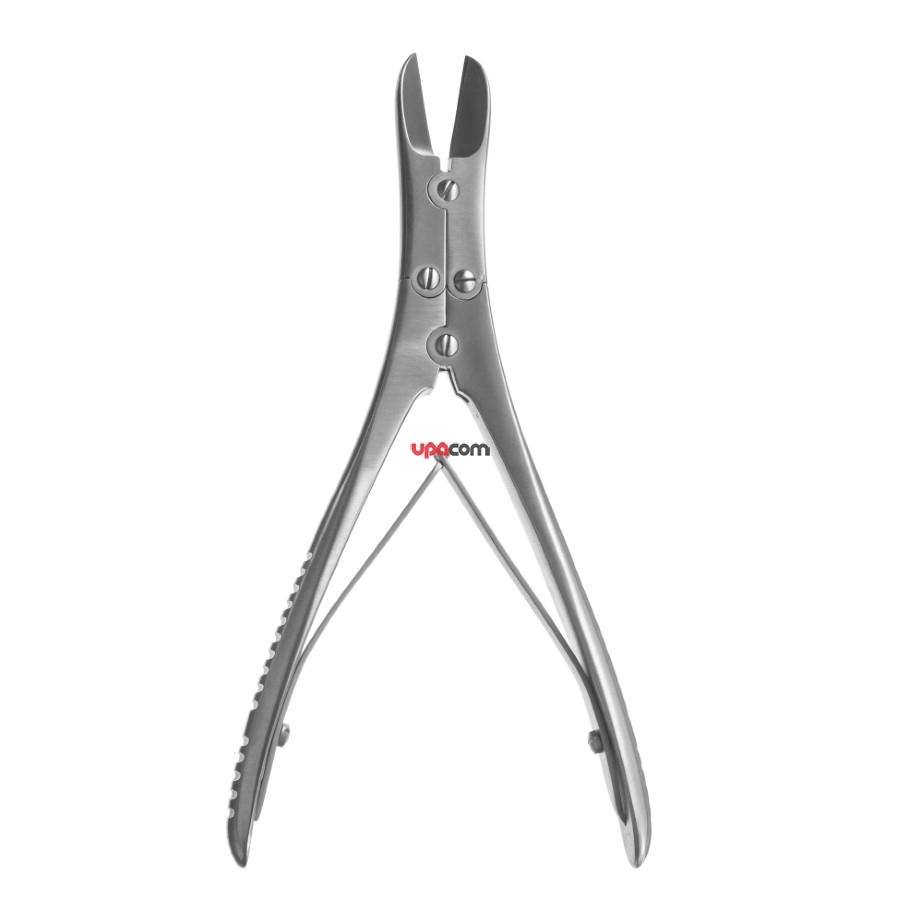 Кусачки костные по Рускин-Листону, изогнутые, 185 мм